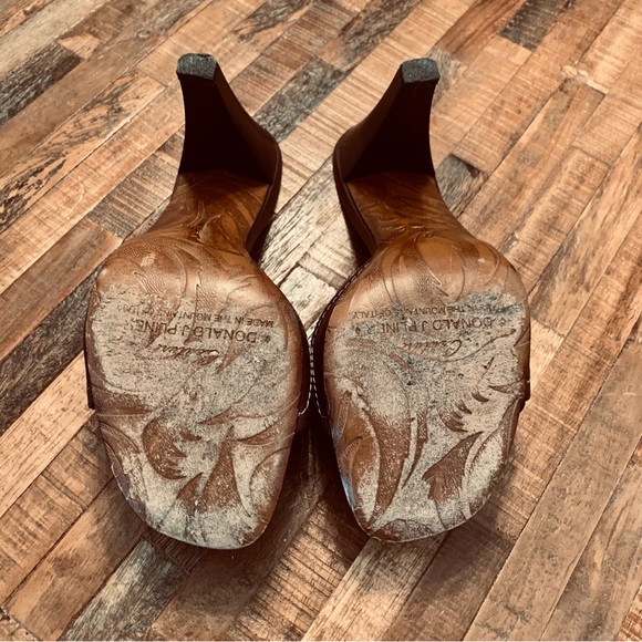 Donald J. Pliner Couture Nya Southwest Beaded Slide / Slip On / Mules Heels sz 7 - Picture 11 of 13